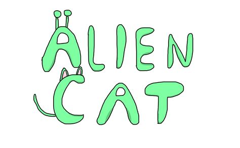 Alien Cat Logo by wreny2001 on DeviantArt