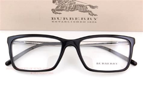 Brand New BURBERRY Eyeglass Frames BE 2126 3001 Black For Men Size 54