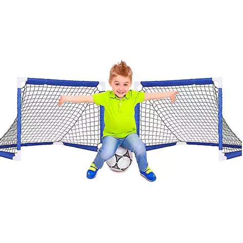 E-Jet Sport Kids' 3 ft x 2 ft x 2 ft Portable Soccer Goals 2-Pack | Academy