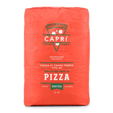 Pizza Flour W400 Manitoba (Red Bag) 25kg Capri – Nanona