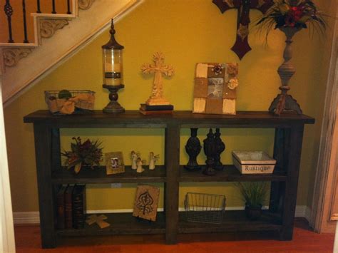 Ana White | Rustic Console Table - DIY Projects