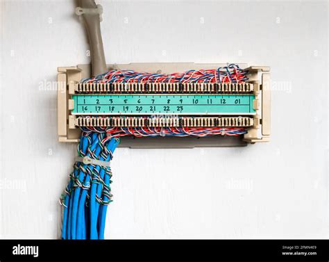 Punch down block hi-res stock photography and images - Alamy