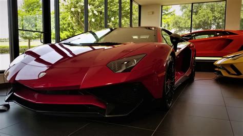 Lamborghini Dallas Show Room! "Taste The Rainbow" 2018 - YouTube