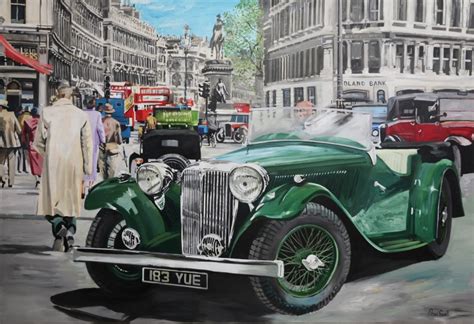 Classic Car Paintings | Paul Smith Artist