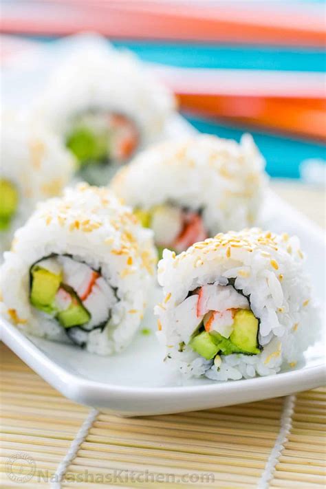 Sushi Rice and California Rolls Recipe