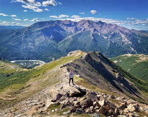 Hiking in Denali National Park Stock Image - Image of park, alaska ...