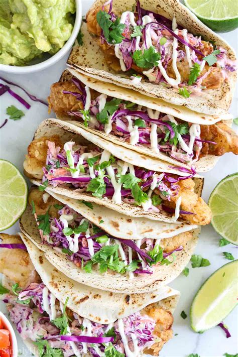 Crispy Fish Tacos (VIDEO) - Simply Home Cooked