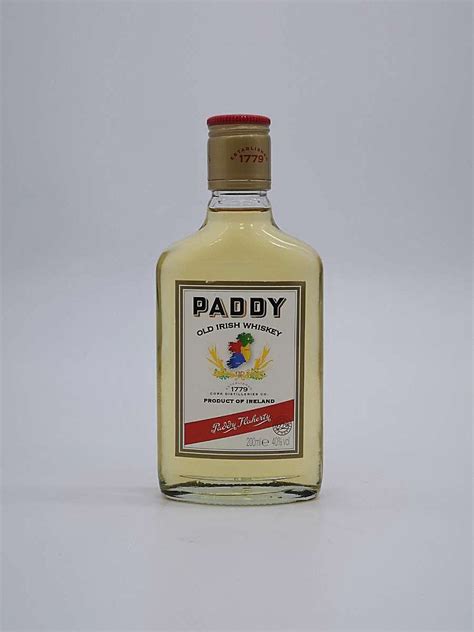 Paddy Old Irish Whiskey naggin | Whiskey Bidders | Irish Whiskey Auction Online Platform