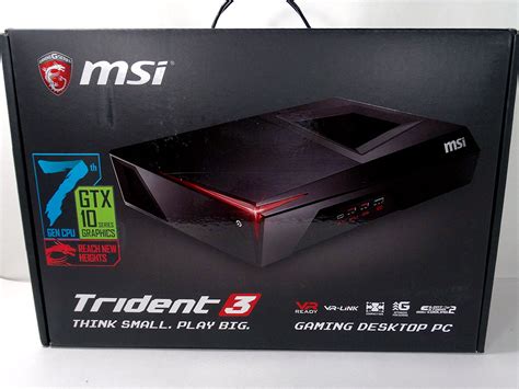 MSI Trident 3 Gaming Desktop (Kaby Lake) Review - Packaging | TechPowerUp