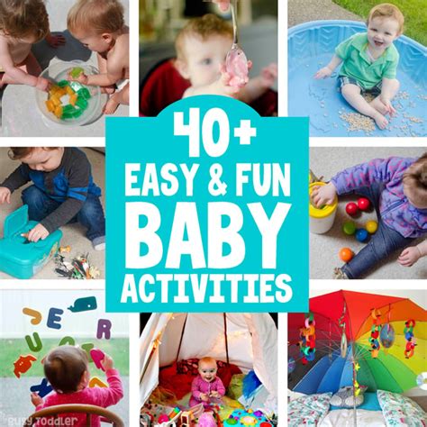 40+ Baby Activities: Fun & Easy Play Ideas - Busy Toddler