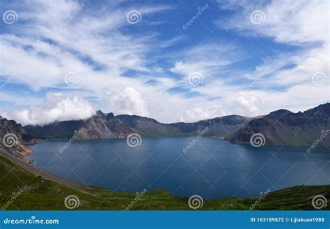 Changbai Mountain Tianchi stock photo. Image of mountain - 163189872