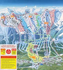 Kicking Horse Trail Maps | Ski Map of Golden, BC