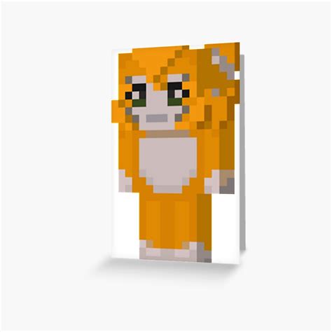 "Stampy pixel art chibi" Greeting Card for Sale by Mmikkaa | Redbubble