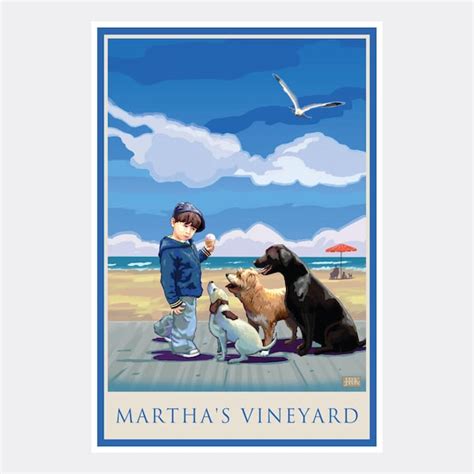 Martha's Vineyard Sign - Etsy