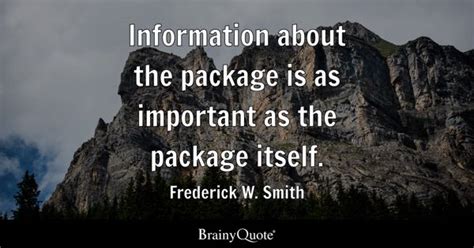 Frederick W. Smith Quotes - BrainyQuote