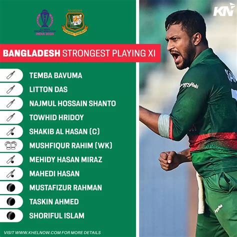 ICC Cricket World Cup 2023 Team Profile: Bangladesh Cricket Team