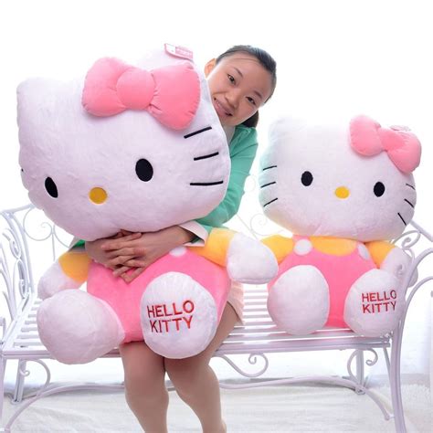 Huge Hello Kitty Plushies! | Hello kitty, Hello kitty plush, Pink hello kitty