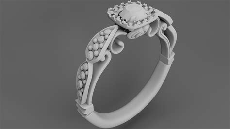 Ring - 3d model on Behance