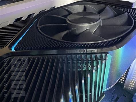 NVIDIA GeForce RTX 3090 SUPER teased: black cooler, but never released