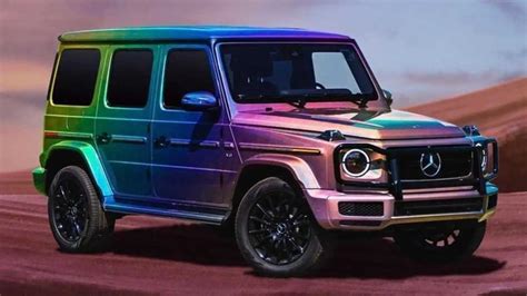 Mercedes Celebrates LGBTQ Pride With Rainbow-Colored G-Class