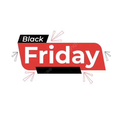 Black Friday Vector, Modern Black Friday Vector, Black Friday Sale, Black Friday Sale Tag PNG ...