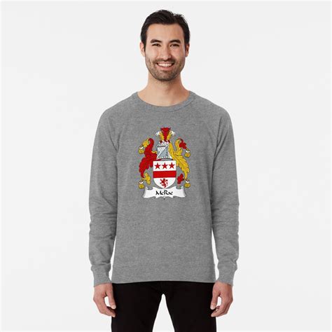 "McRae Coat of Arms / McRae Family Crest" Lightweight Sweatshirt by ScotlandForever | Redbubble