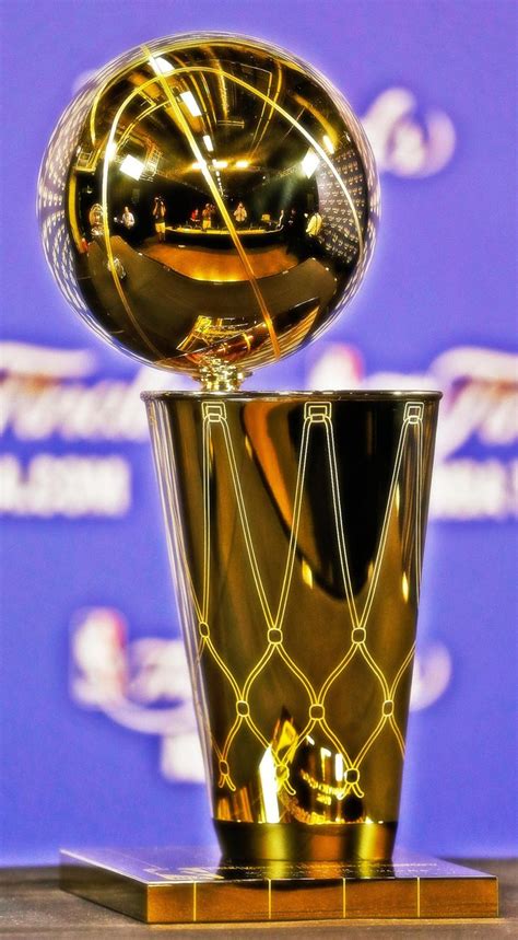 THE TROPHY GOES TO… The Larry O’Brien Award will be given to the NBA Finals winning team ...