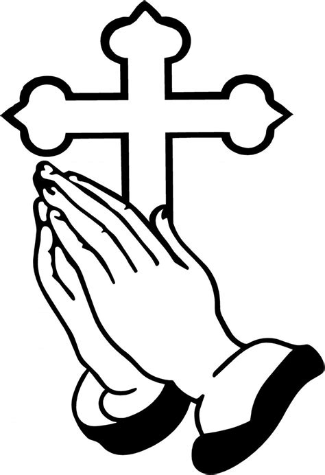 Free Praying Hands Outline, Download Free Praying Hands Outline png images, Free ClipArts on ...