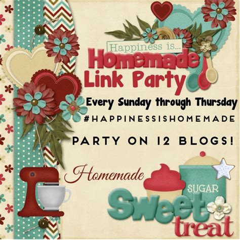 Happiness is Homemade Link Party #138 | While He Was Napping