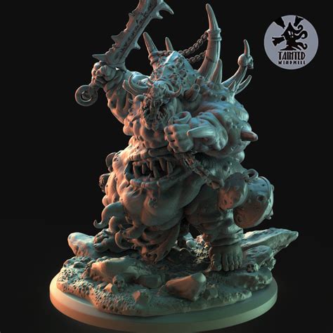 3D file Nurgle Demon Prince 🤴・3D printing model to download・Cults