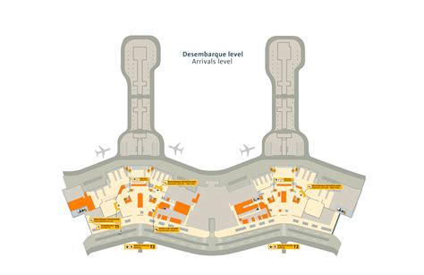 San Salvador Airport Terminal Map