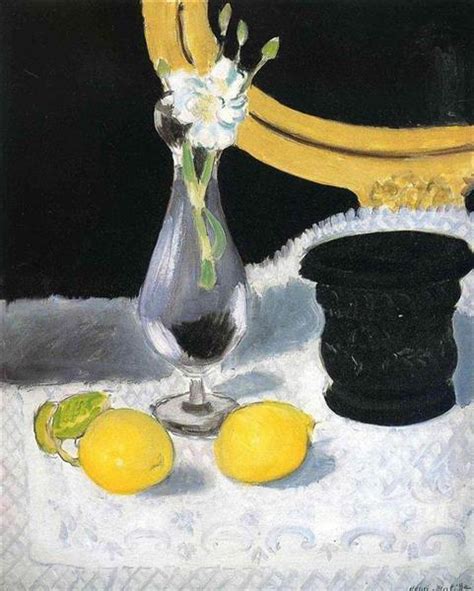 Still Life with Lemons, 1919 - Henri Matisse - WikiArt.org