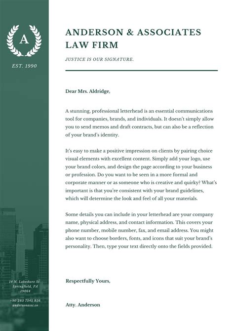 15 Law Firm Letterhead Templates Free Psd Eps Ai Illu - vrogue.co