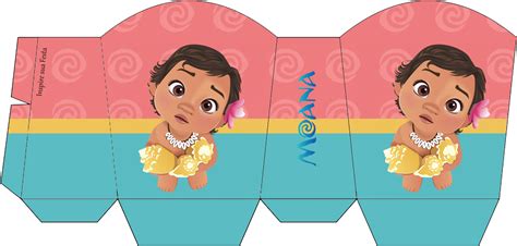 Download Baby Moana Printable Box Template | Wallpapers.com