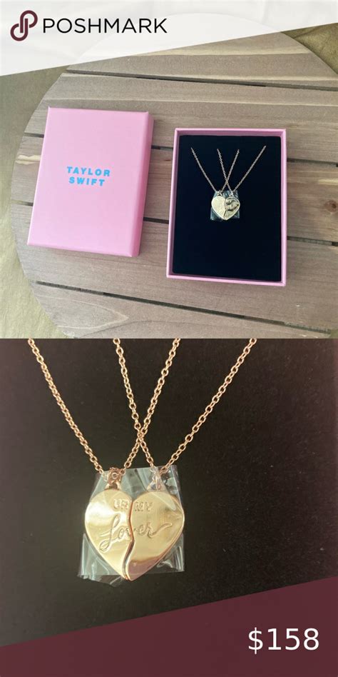 Taylor Swift “UR my Lover” Necklace Set | Valentines necklace, Taylor swift merchandise, Lovers ...