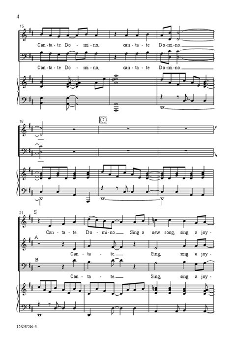 A Joyful Song (Three-Part Mixed or SAB) by M | J.W. Pepper Sheet Music