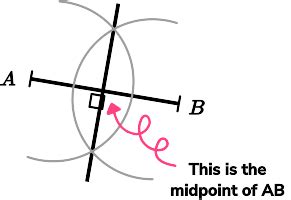 Perpendicular Bisector - GCSE Maths - Steps, Examples & Worksheet