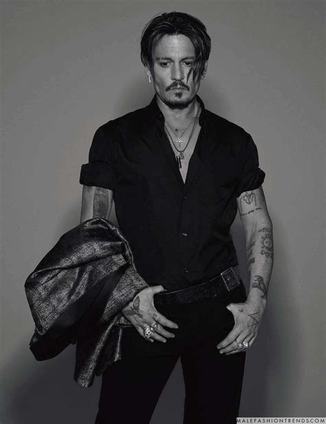 En exclusiva: Johnny Depp para Numéro Homme por Jean-Baptiste Mondino ...
