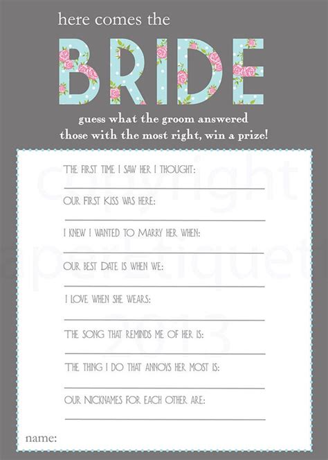 8 Creative Bridal Shower Games to Have Fun - Elegantweddinginvites.com Blog