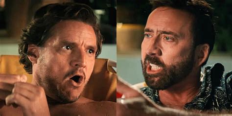 Pedro Pascal Does Nic Cage Impression in Massive Talent Deleted Scene