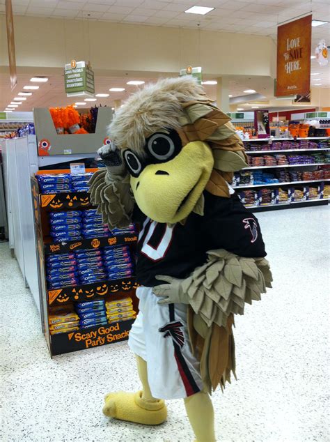 Love Freddie Falcon! | Atlanta falcons, Mascot, Falcons