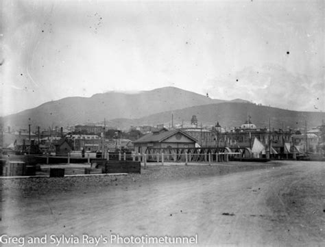 View of Hobart, Tasmania, early 20th century. - Photo Time Tunnel