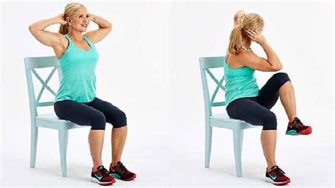 5 Chair Exercises That Reduce Belly Fat Fast - Best Slimming World