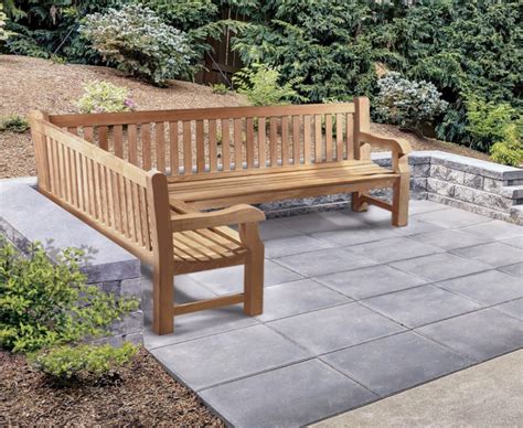 10+ Outdoor Corner Bench Seating - DECOOMO