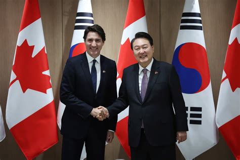 Trudeau goes viral for striking ‘manner legs’ pose during South Korea visit