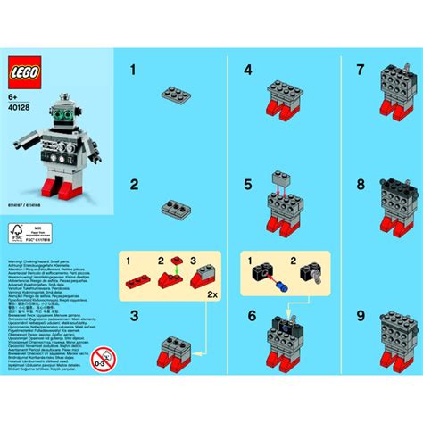 LEGO Robot Set 40128-1 Instructions | Brick Owl - LEGO Marketplace