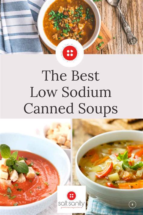 The Best Low Sodium Canned Soups