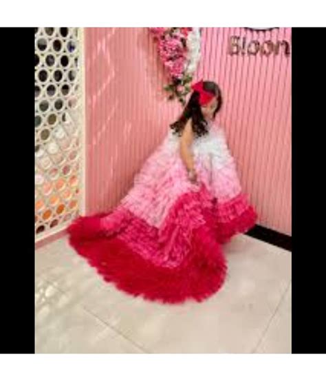 Buy Brand new birthday Barbie doll gown for 4-5year old girl Online for ...