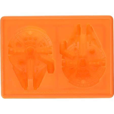 Amazon.com: Suitable Star Wars Shape Millennium Falcon and Death Star, Star Wars Silicone Ice ...