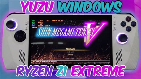 Yuzu Emulator (Windows) Shin Megami Tensei V | Ryzen Z1 Extreme | ROG ...